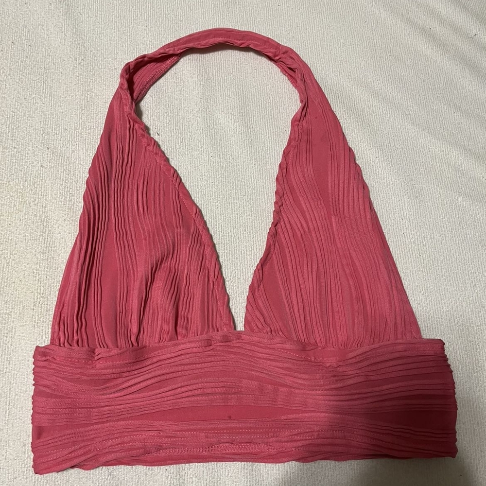 Pink Halter Top